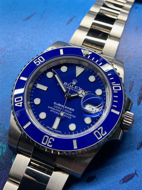 second hand rolex submariner white gold value|white gold Rolex Submariner watches.